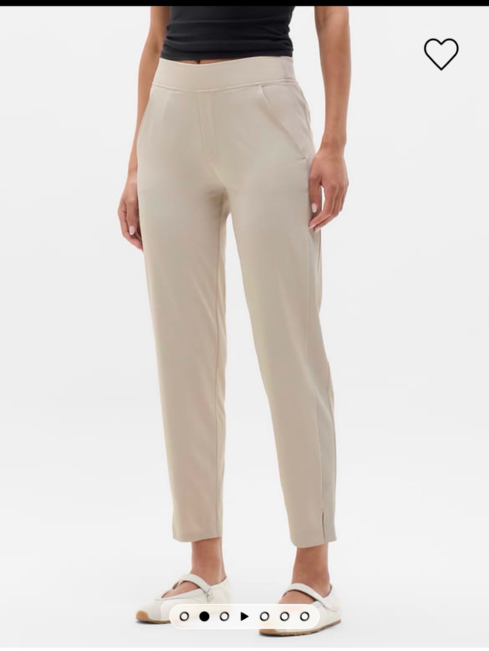 Athleta Brooklyn Ankle Pants size 6 - Picture 1 of 5
